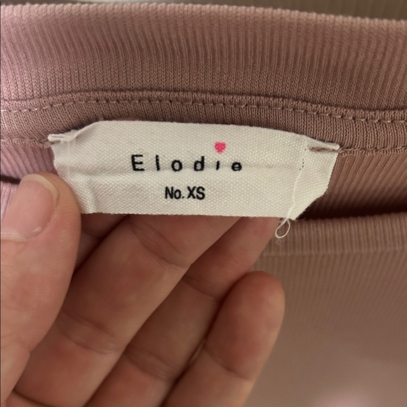 Elodie Ribbed Long Sleeve Bodysuit - Picture 6 of 8